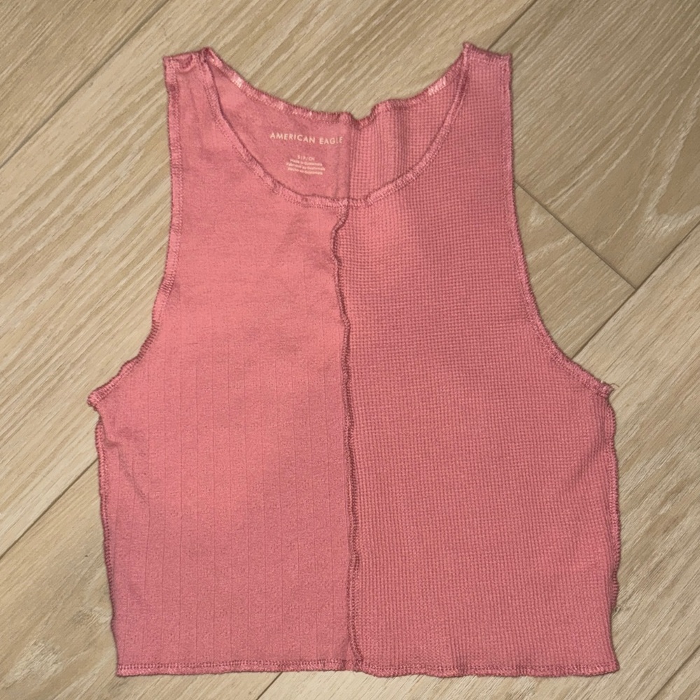 American Eagle Outfitters Dusty Pink Tank Top